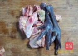 红烧五香栗子鸡的做法图解3