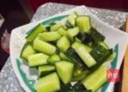 瓜条腐竹的做法图解1