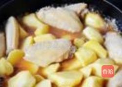 酱烧土豆鸡翅中的做法图解6