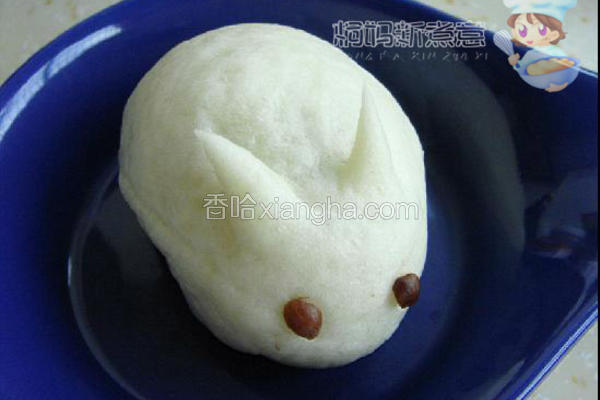 小兔子豆沙包