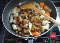 印度咖喱鸡丁煲的做法图解6