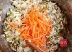 槐花包菜的做法图解3