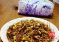 黄豆芽炖粉条的做法图解10