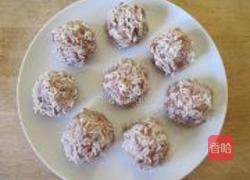 猪肉糯米丸的做法图解5