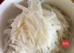 海蜇白萝卜丝的做法图解2