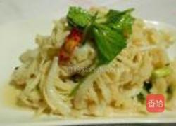 姜丝拌百叶的做法图解9