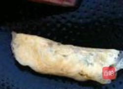 荠菜蛋卷的做法图解10