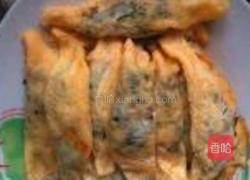 荠菜蛋卷的做法图解11
