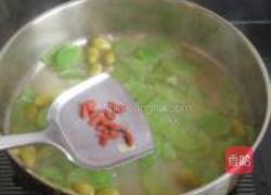 白果炒莴苣的做法图解7