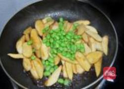 茭白炒毛豆籽的做法图解11