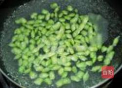茭白炒毛豆籽的做法图解6
