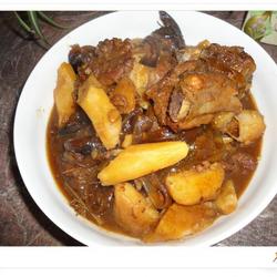 山药香菇烧排骨的做法[图]