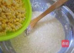 奶香鲜玉米煎饼的做法图解5