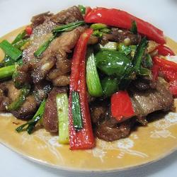 大蒜炒回锅肉的做法[图]