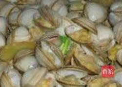 水煮蚬子的做法图解6