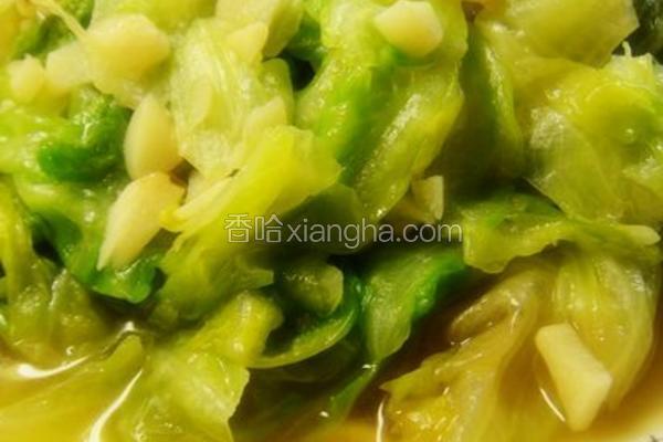 蒜蓉生菜