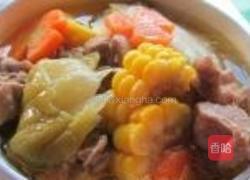 榨菜玉米鸭块汤的做法图解18