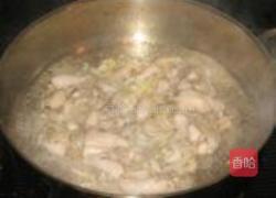 西兰花炒蛏子肉的做法图解4