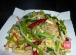 炒土豆粉的做法图解4