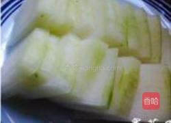 回锅冬瓜的做法图解1