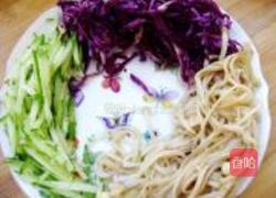 五彩炸酱面的做法图解7