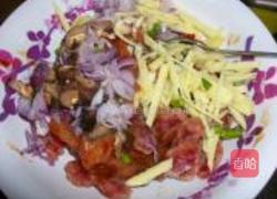 腊肠蒸肉的做法图解3