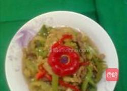 青茄子炒肉丝的做法图解9