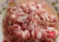 糖醋肉丝豆芽的做法图解2