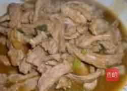 糖醋肉丝豆芽的做法图解5