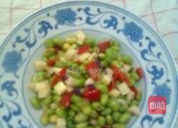 茭白毛豆的做法图解6