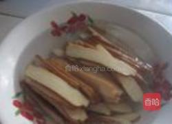茼蒿拌豆干的做法图解5