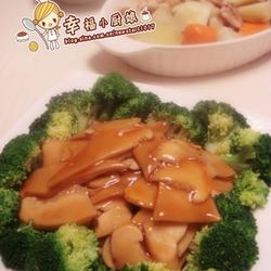 鲍汁白灵菇的做法[图]