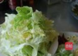 手撕包菜的做法图解2