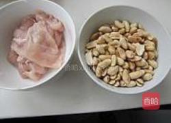 花生鸡肉卷的做法图解1