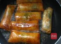 杂烩春卷的做法图解4