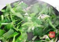 小白菜炒杏鲍菇的做法图解6
