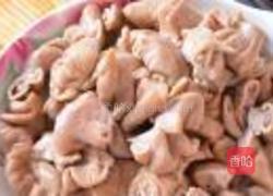 酱爆尖椒大肠的做法图解2