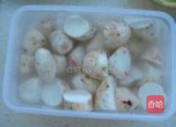 红烧芋头豆腐肉包的做法图解5