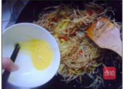 咸菜丝炒鸡蛋的做法图解11