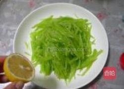 芥末笋丝的做法图解9