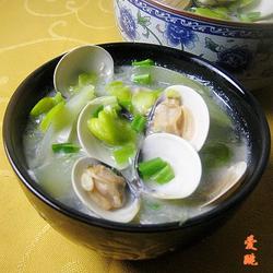 黄瓜豆瓣蛤蜊汤的做法[图]