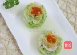 双虾包菜墩的做法图解9