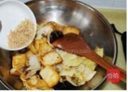 白菜虾皮豆腐的做法图解9
