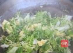 苦菊炒鸡蛋的做法图解5