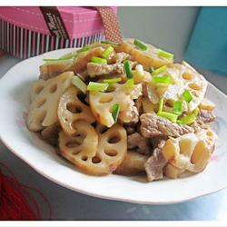 莲藕肉片的做法[图]