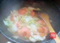 藕盒烩白菜的做法图解4