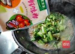 小白菜炒肉丝的做法图解8