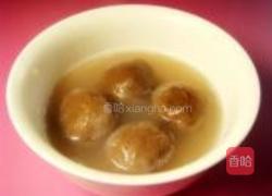 巧克力豆沙汤圆的做法图解11