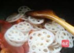 西红柿炒藕片的做法图解11