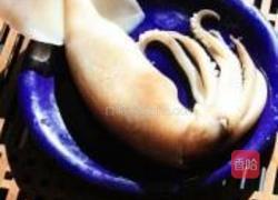 香酥鱿鱼圈的做法图解1